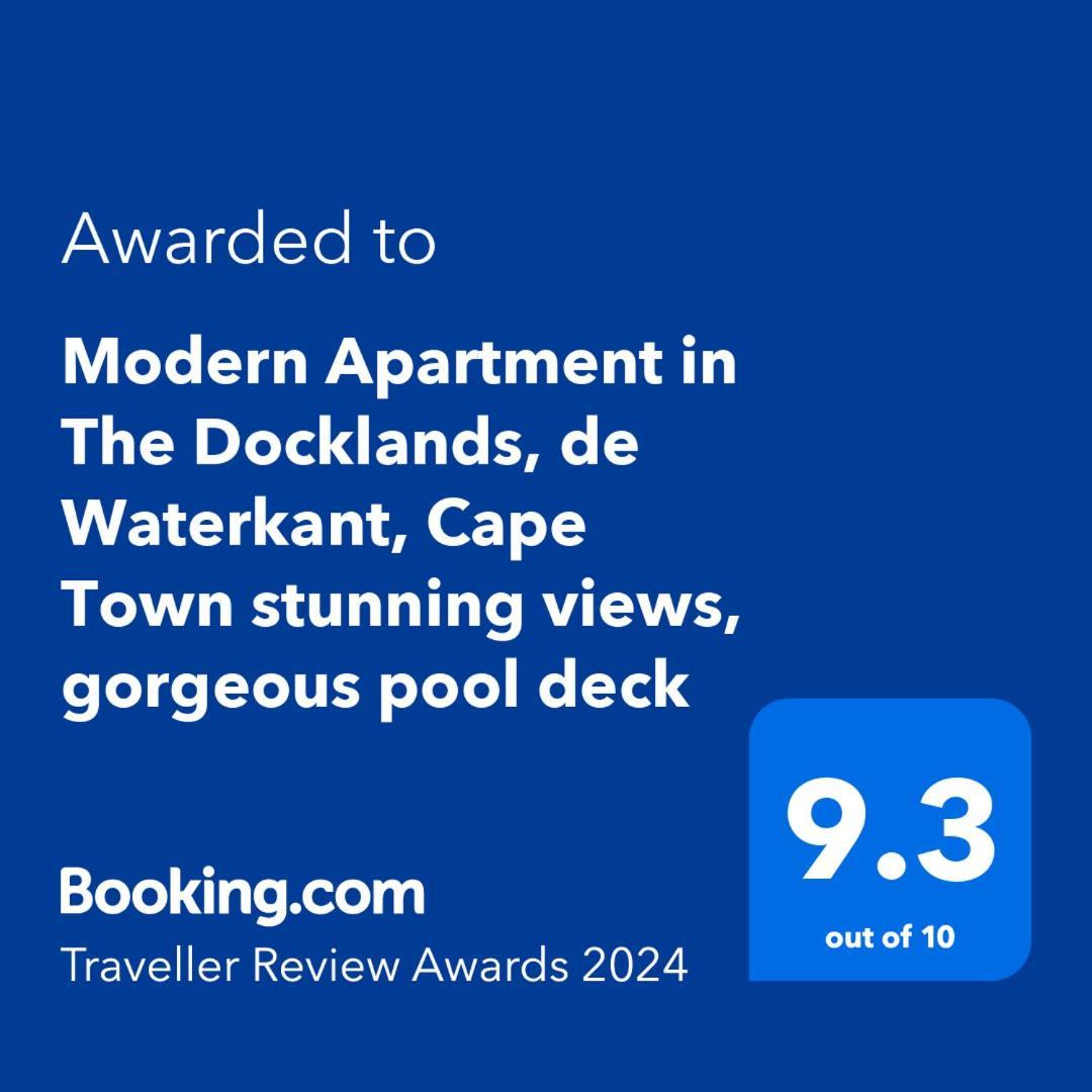 Modern Apartment In The Docklands, De Waterkant, Cape Town Stunning Views, Gorgeous Pool Deck Экстерьер фото